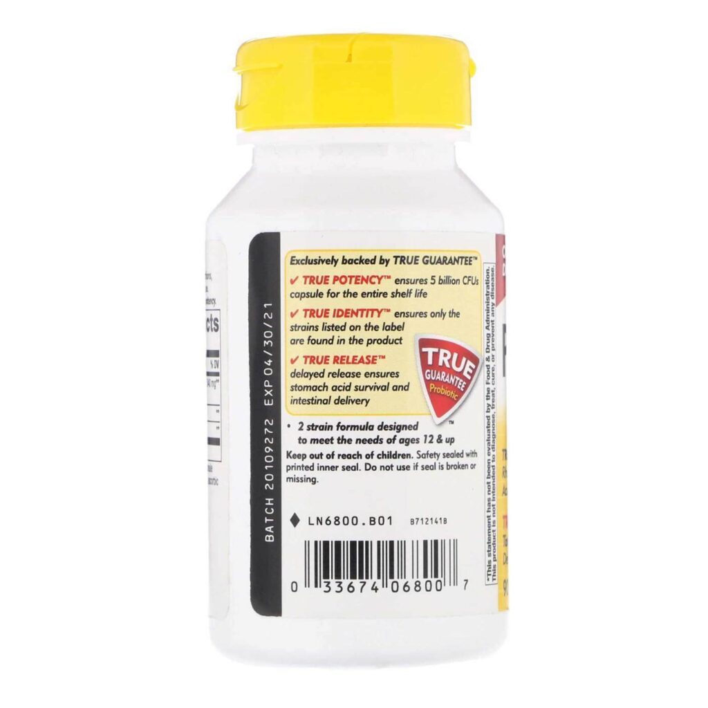 Nature's Way Primadophilus Originais 90 Cápsulas Vegetarianas: Saúde Intestinal e Bem-Estar - Imagem 3