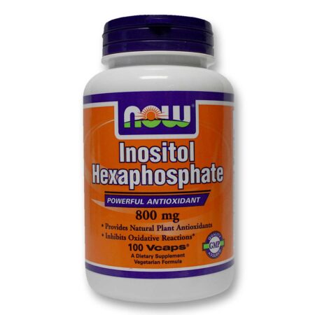 Now Foods Inositol Hexafosfato 100 Cápsulas Vegetarianas