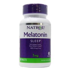 Natrol Melatonina 1 mg 90 Tabletes: Sono Profundo e Repousante