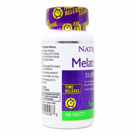 Natrol Melatonina 3 mg Libertação lenta - 100 Tabletes - Image 2