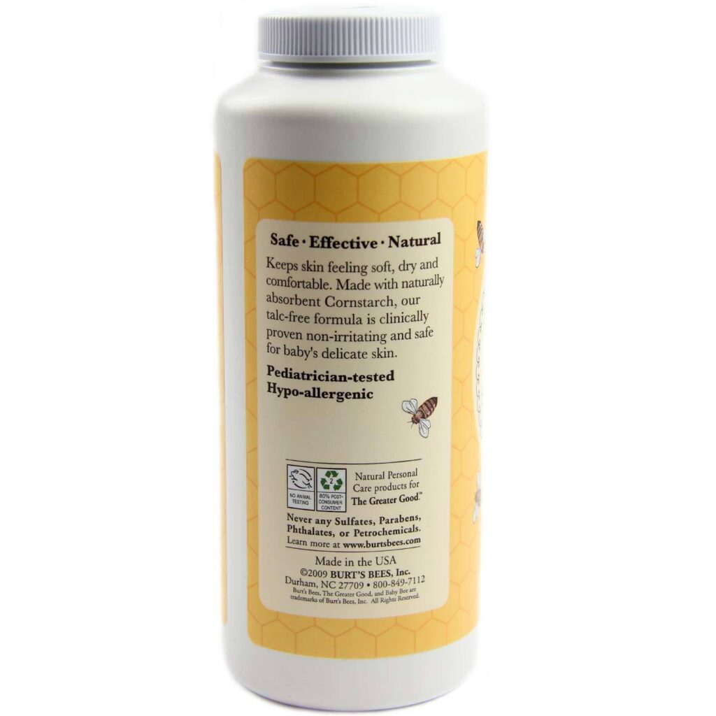Burt's Bees Pó Natural para Bebê - Maciez e Proteção Duradoura 210g - Imagem 3