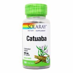 Solaray Catuaba 100 Cápsulas: Energia Natural e Vitalidade para o Homem Brasileiro