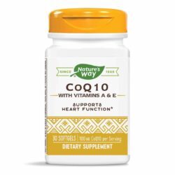Nature’s Way CoQ10 100 mg – 30 Cápsulas: Energia e Bem-Estar para Você