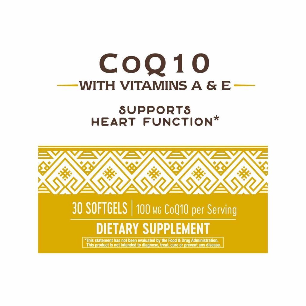 Nature's Way CoQ10 100 mg - 30 Cápsulas: Energia e Bem-Estar para Você - Imagem 3