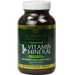 Pioneer 1 Vitamina Mineral Com Ferro 60 Comprimidos – Energia e Bem-Estar