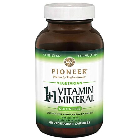 Pioneer 1 Vitamina Mineral ferro livre 60 VTabletes