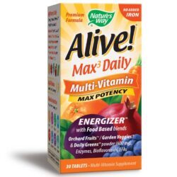 Nature's Way Alive! Multivitamínico Potência Máxima - 30 Tabletes: Energia e Bem-Estar para o Seu Dia a Dia