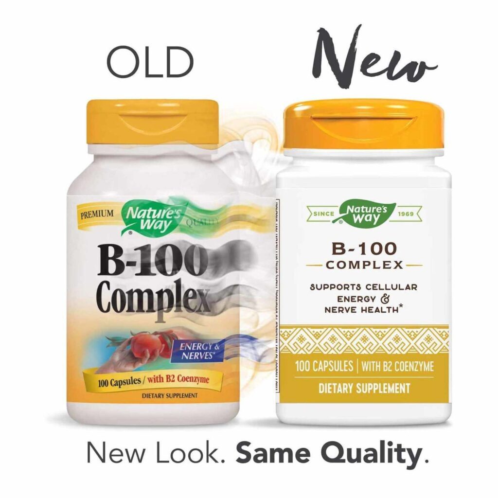 Nature's Way Complexo B-100 - 100 Cápsulas: Energia e Bem-Estar no Brasil - Imagem 2