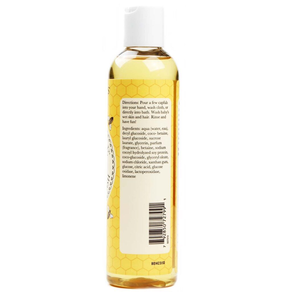 Burt's Bees Shampoo e Sabonete Líquido Baby Bee® 2 em 1 - 235ml para Bebês - Imagem 2
