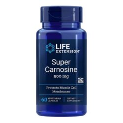 Life Extension Super Carnosina 500 mg - 60 Cápsulas: Saúde Celular e Longevidade