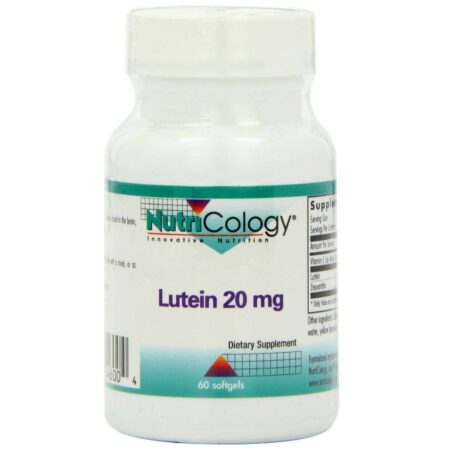 Nutricology Luteína 20 mg 60 Géis