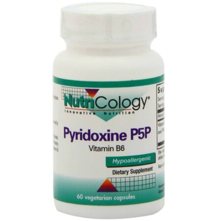 Nutricology Piridoxina B-6 60 Cápsulas