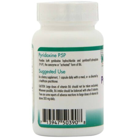 Nutricology Piridoxina B-6 60 Cápsulas - Image 3