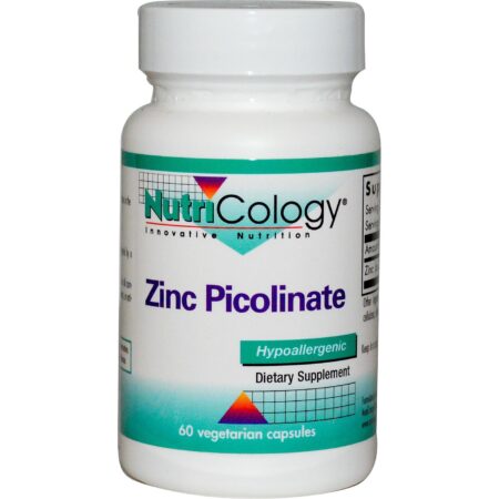 Nutricology, Zinco Picolinate - 60 Cápsulas