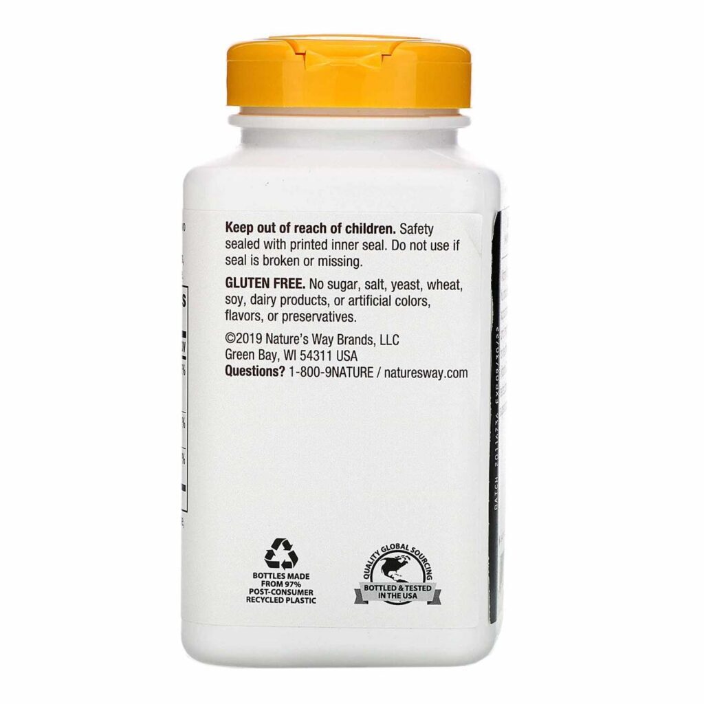 Nature's Way Buffered C-500, Vitamina C 500mg, 250 Cápsulas para Imunidade e Antioxidante - Imagem 3