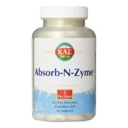 Kal Absorber-N-Zyme 90 Tabletes: Suporte Digestivo Essencial para o Bem-Estar Brasileiro