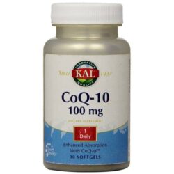 Kal CoQ-10 100 mg - 30 Cápsulas: Energia e Saúde para o Seu Dia a Dia