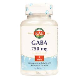 Kal GABA 750 mg - 90 Tabletes: Seu Aliado para o Bem-Estar e Relaxamento no Brasil