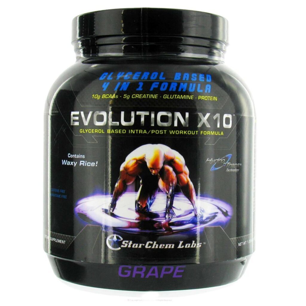 StarChem Labs Evolution X10 Sabor Uva - Potencializador Energético 544g