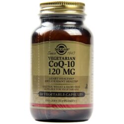 Solgar CoQ-10 120 mg - 60 Cápsulas Vegetarianas: Energia e Saúde para o Seu Dia a Dia