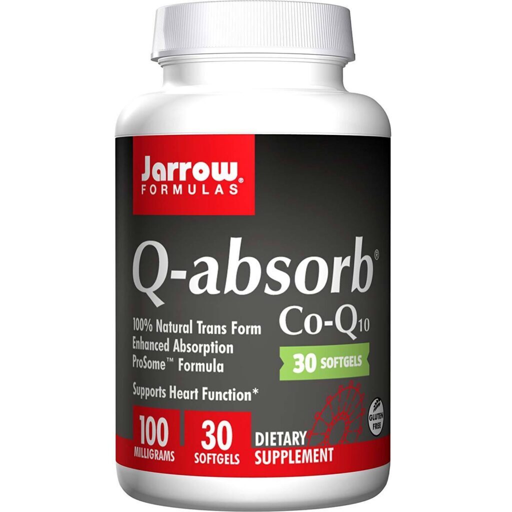 Jarrow Formulas Q-Absorber Co-Q10 30 Cápsulas: Energia e Saúde Cardiovascular no Brasil