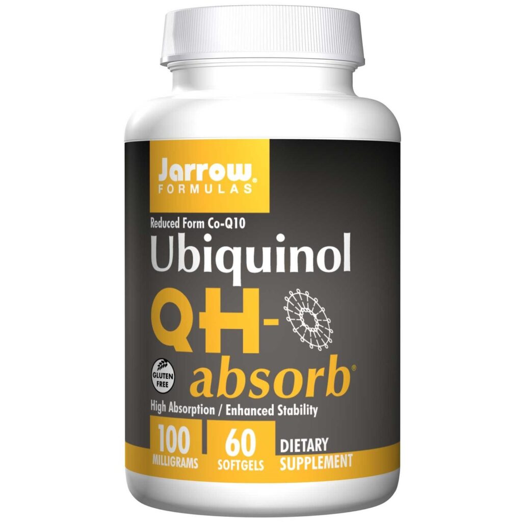 Jarrow Formulas QH-absorb® CoQ10 Alta Absorção 100mg - 60 Cápsulas Gel