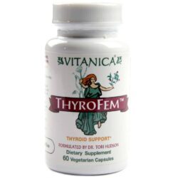 Vitanica Thyrofem™ Suporte da Tireoide - 60 Cápsulas Vegetarianas