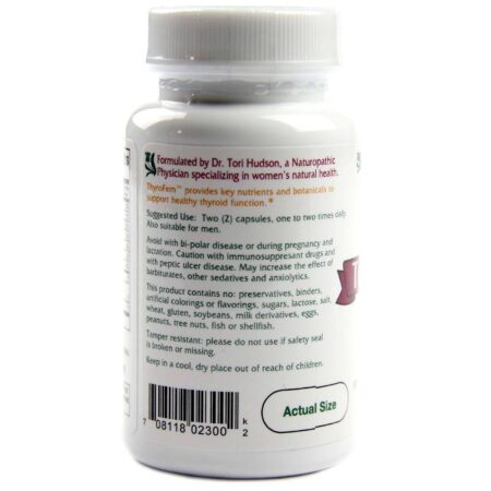 Vitanica, Thyrofem™ Suporte da Tireóide - 60 Cápsulas Vegetarianas - Image 3