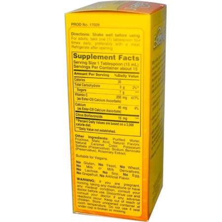 American Health, Ester C® Líquido com Citrus Bioflavonóides, Frutas Silvestres - 237 ml - Image 2