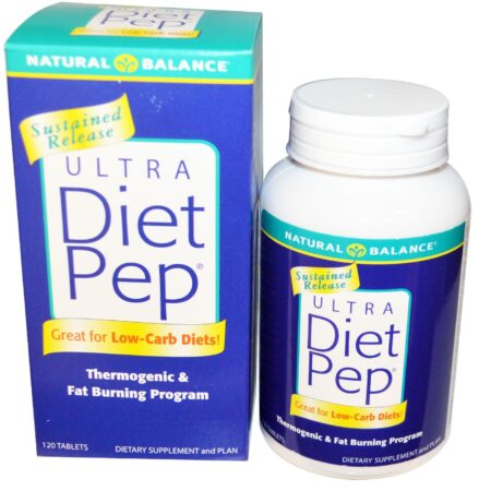 Natural Balance, Ultra Diet Pep -120 Cápsulas