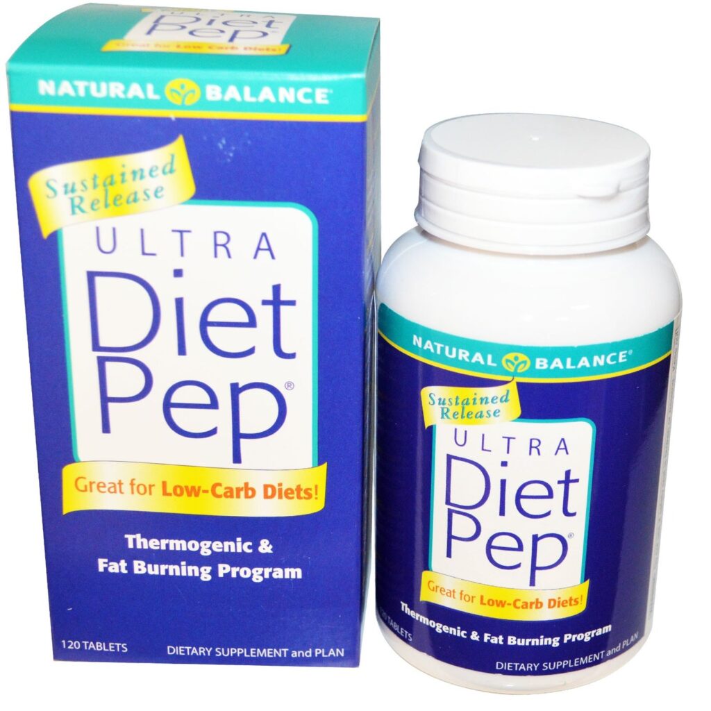 Natural Balance Ultra Diet Pep - 120 Cápsulas: Controle de Peso e Metabolismo Acelerado