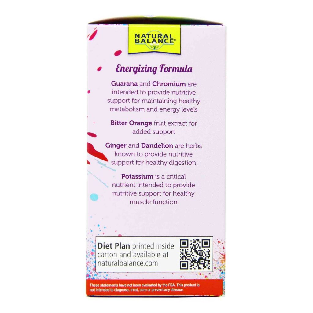 Natural Balance Diet Pep Fórmula Energética 120 Tabletes - Energia Pura - Imagem 2
