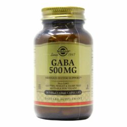 Solgar GABA 500 mg - 50 Cápsulas Vegetarianas: Bem-Estar e Calma Natural