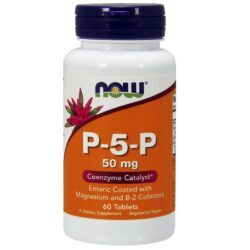 Now Foods P-5-P 60 Tabletes: Piridoxal-5-Fosfato Essencial para Saúde no Brasil