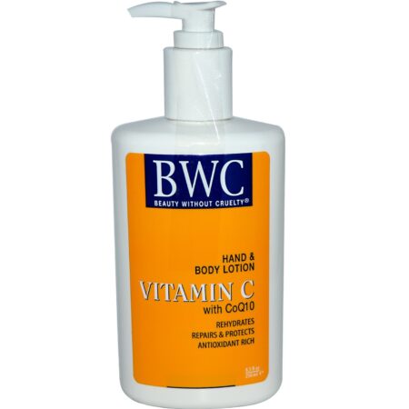 Beauty Without Cruelty, Hidratante para o Corpo e Mãos com Vitamina C e CoQ10 - 8 oz (250mL)