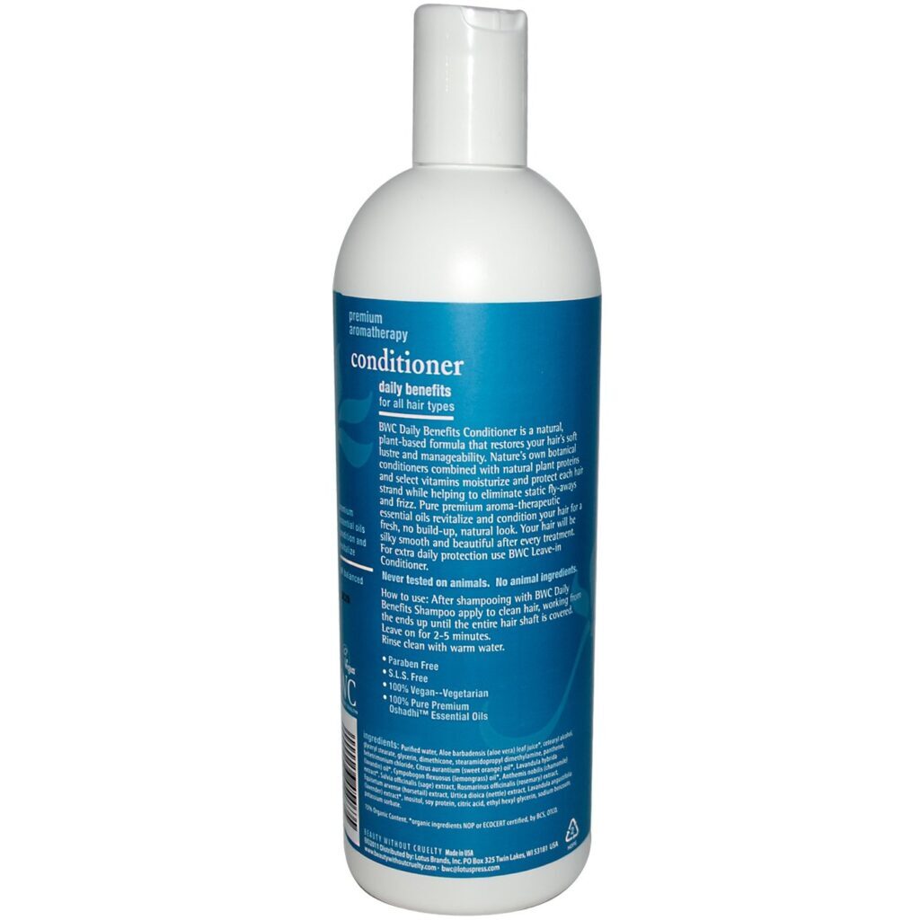 Beauty Without Cruelty Condicionador Hidratação Intensa 473ml - Cabelos Macios e Saudáveis - Imagem 2