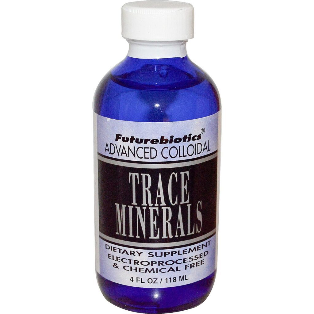 Futurebiotics Trace Minerals - 118ml (4 fl oz) - Minerais Essenciais para o Corpo