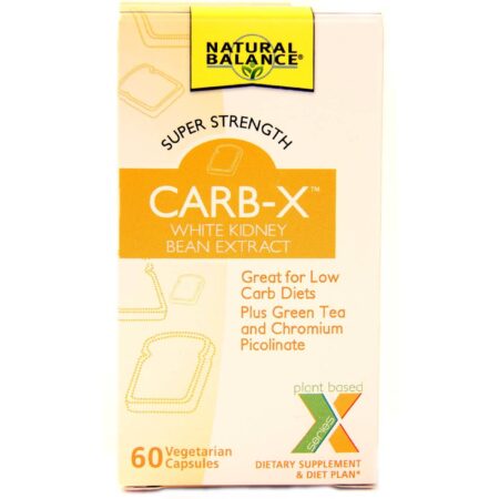 Natural Balance, Carb-X™ - 60 Cápsulas Vegetarianas