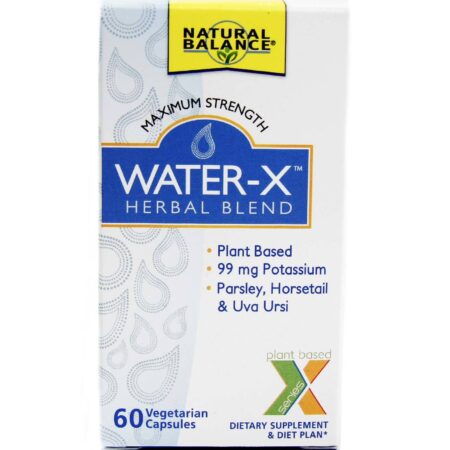 Natural Balance, Water-X™ - 60 Cápsulas