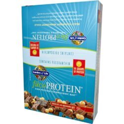 Garden of Life FucoProtein Chocolate com Macadâmia - 12 Barras: Proteína Vegetal de Alta Performance