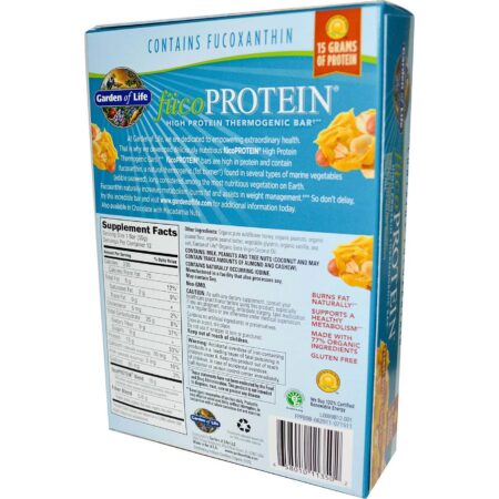 Garden of Life, Barras de Proteína fucoProtein® , Manteiga de Amendoim Crunch - 12 Barras - Image 2