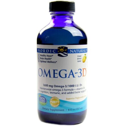 Nordic Naturals, Omega-3D Líquido - 8 fl oz (237mL)