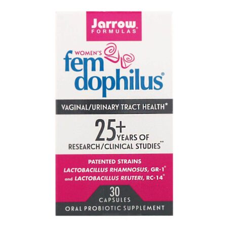 Jarrow Formulas, Probiótico Fem-dophilus® - 30 Cápsulas