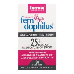 Jarrow Formulas Fem-dophilus® Probiótico - 30 Cápsulas para Saúde Íntima no Brasil