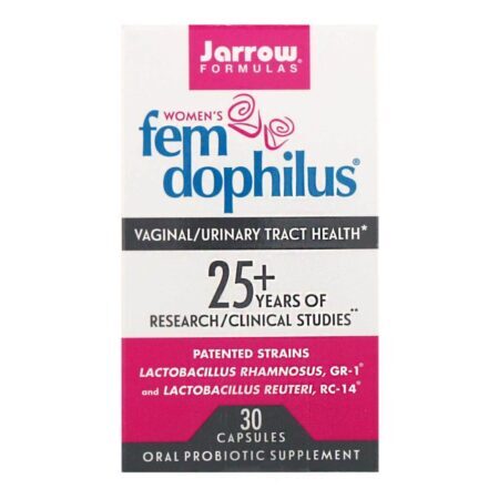 Jarrow Formulas Fem-dophilus® Probiótico – 30 Cápsulas para Saúde Íntima no Brasil — foto 1