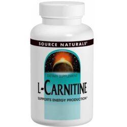 Source Naturals L-Carnitina 500mg - 120 Cápsulas: Energia e Bem-Estar para Sua Rotina