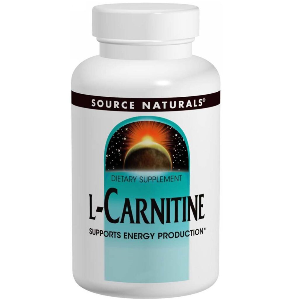 Source Naturals L-Carnitina 500mg - 120 Cápsulas: Energia e Bem-Estar para Sua Rotina