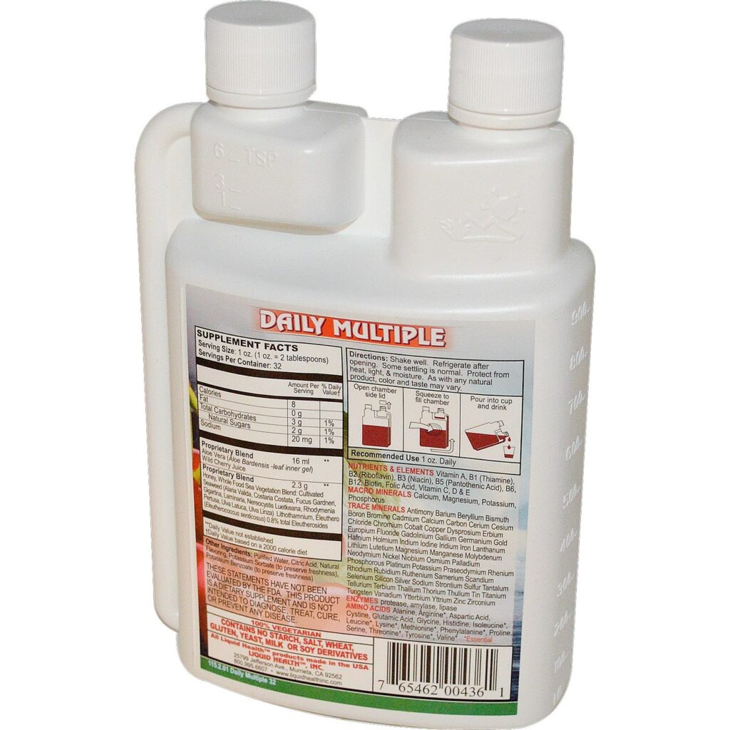Liquid Health Multivitamínico Diário 946 ml: Vitalidade e Bem-Estar para Você - Imagem 2
