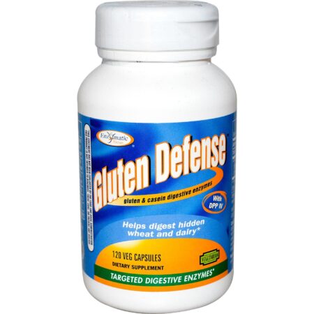 Enzymatic Therapy, Gluten Defense™ - 120 Cápsulas