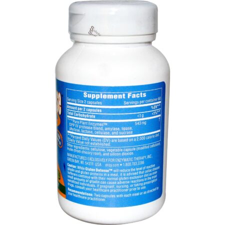 Enzymatic Therapy, Gluten Defense™ - 120 Cápsulas - Image 2